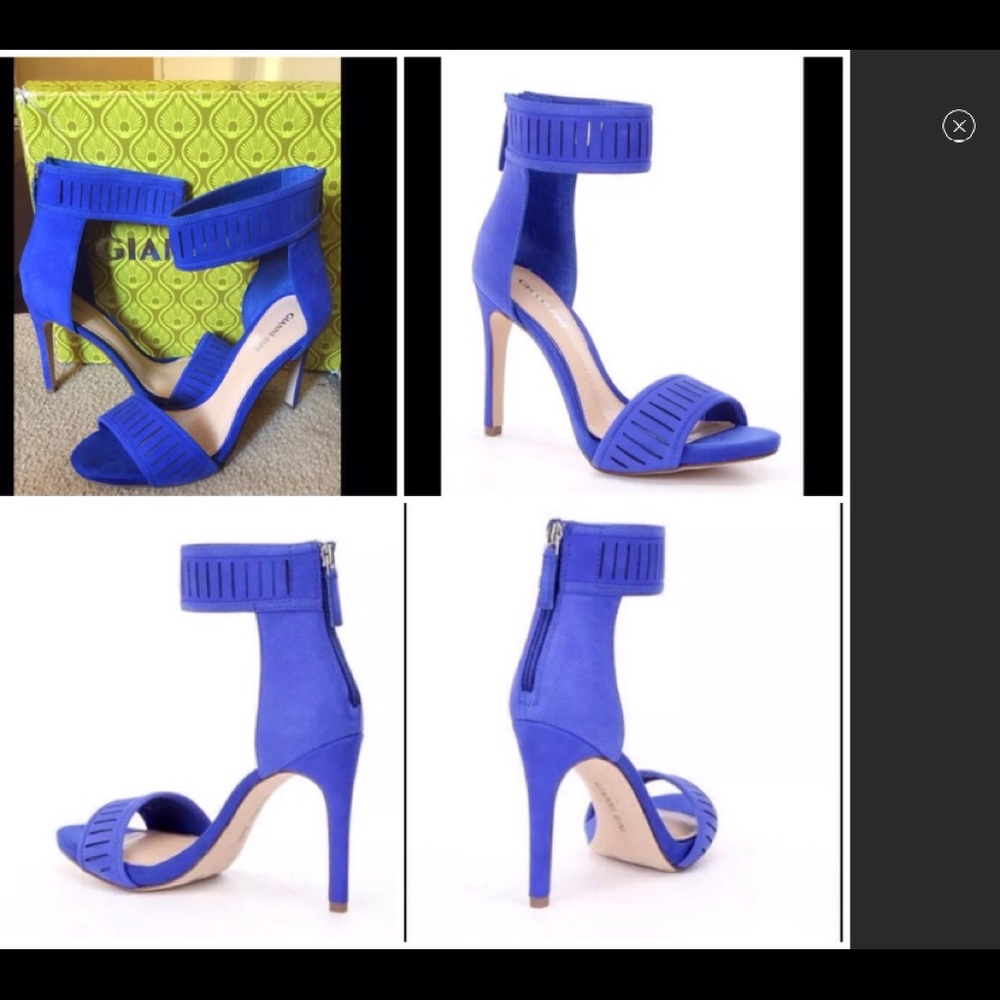 Gianni bini blue heels size 9.5
